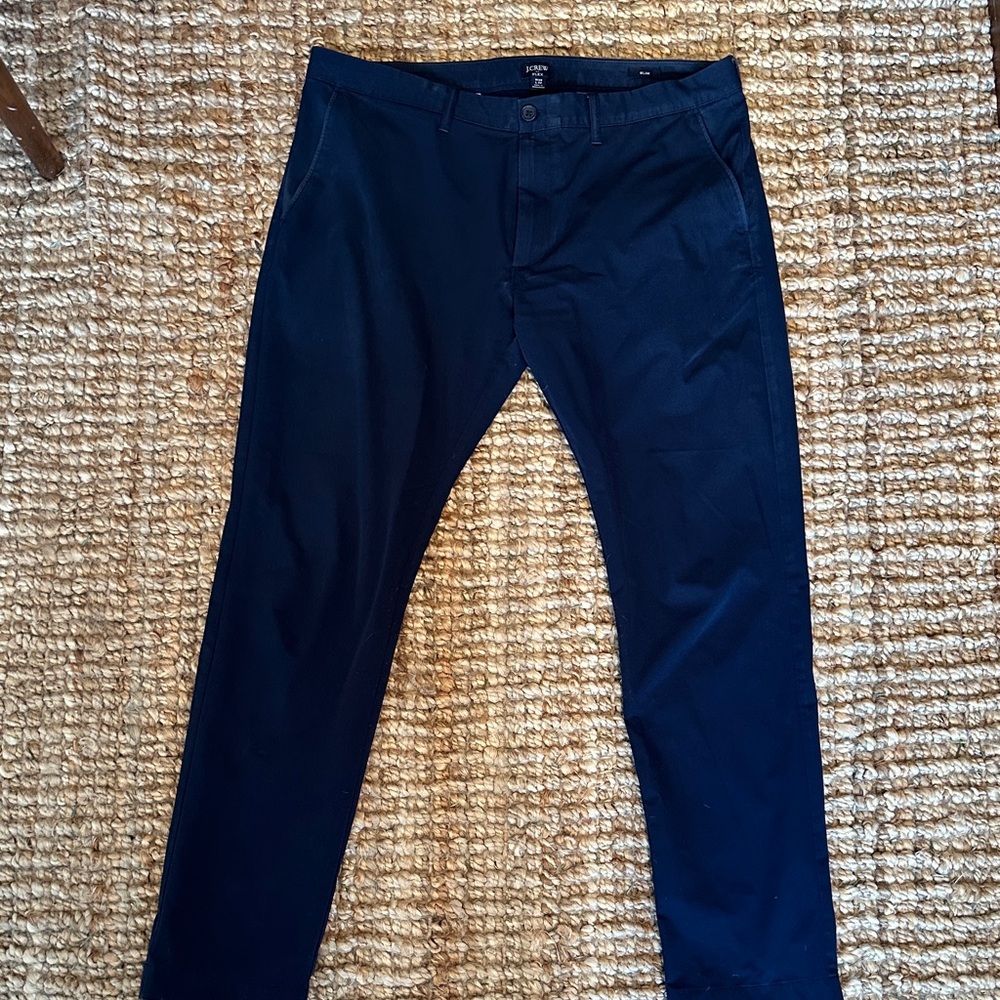 J. Crew Men's Deep Blue Chinos